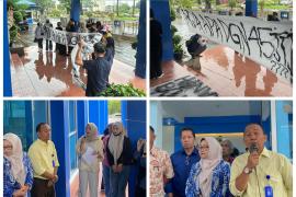 Mahasiswa Fakultas Hukum Unihaz Gelar Aksi Terkait Dugaan Tiket Penerbangan Fiktif