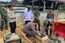 Peletakan Batu Pertama Pembangunan Koperasi Merah Putih dan Vidcon Serentak Bersama Presiden RI di Rejang Lebong