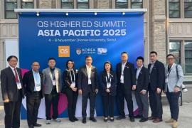 BINUS UNIVERSITY Tingkatkan Sinergi Global Lewat QS Higher Ed Summit Asia Pacific 2025