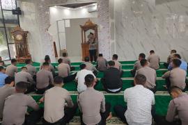 Tingkatkan Keimanan, Polda Bengkulu Gelar Pembinaan Rohani Bahas Pentingnya Menjaga Hati