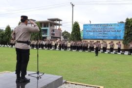 Polres Bengkulu Selatan Gelar Apel Pasukan Operasi Lilin Nala 2025, Siap Amankan Malam Tahun Baru