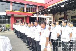 Bidpropam Polda Bengkulu Gelar Sosialisasi Whistle Blower System dan SP4N LAPOR pada Personel Ditreskrimsus Polda Bengkulu