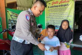 Ditlantas Polda Bengkulu Salurkan Sembako ke Panti Asuhan Al Jamii Anugerah