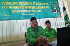 DPW PKB Bengkulu Sosialisasikan Penataan Struktur DPC Jelang Pemilu 2029
