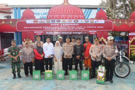 Kapolda Bengkulu Tinjau Pos Terpadu Argamakmur, Pastikan Kesiapan Personel Ops Ketupat Nala 2026