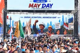 Polri Apresiasi Massa Buruh Sampaikan Aspirasi Tertib pada Peringatan May Day