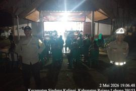 Polisi Siaga di Malam Minggu, Ibadah Umat Berjalan Aman di Rejang Lebong